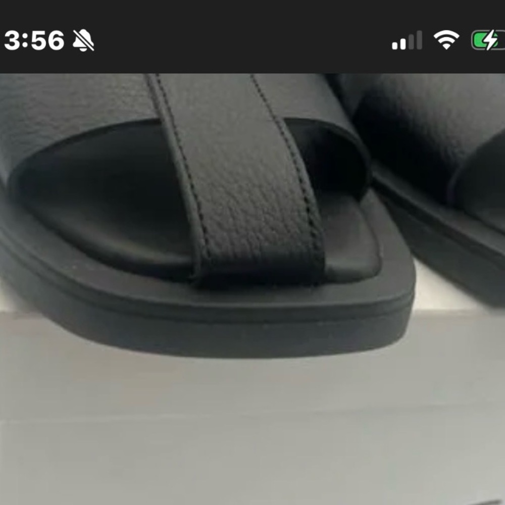 Free People Flora Fisherman Black Leather Sandals. New in box! - Picture 4 of 7